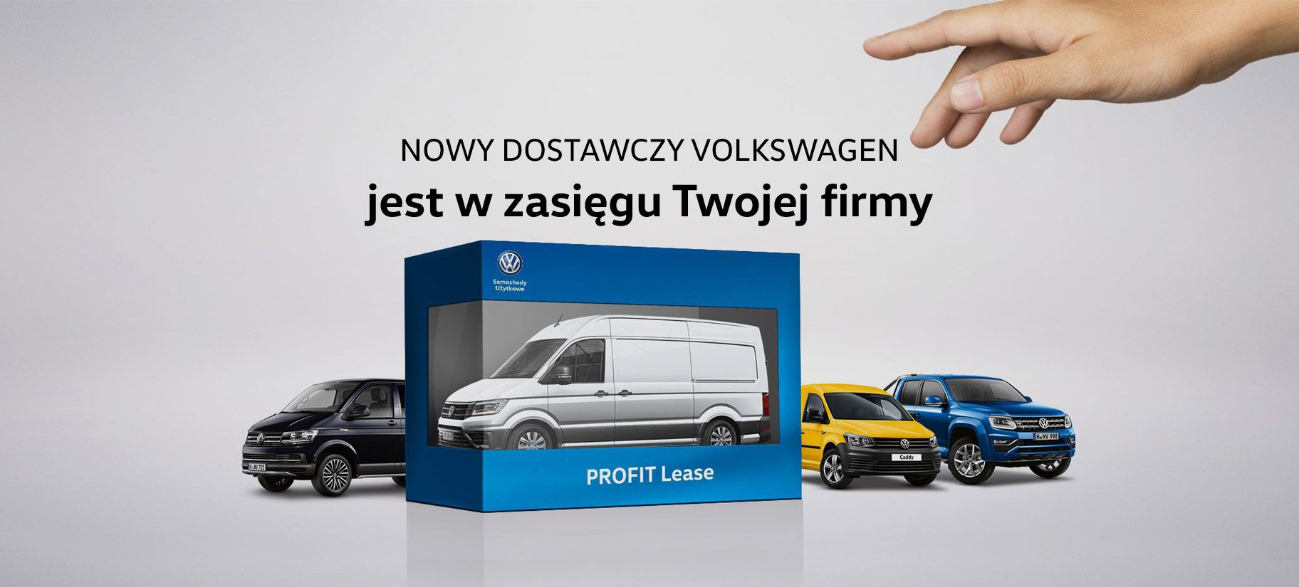 Nowy dostawczy Volkswagen jest w zasięgu Twojej ręki
